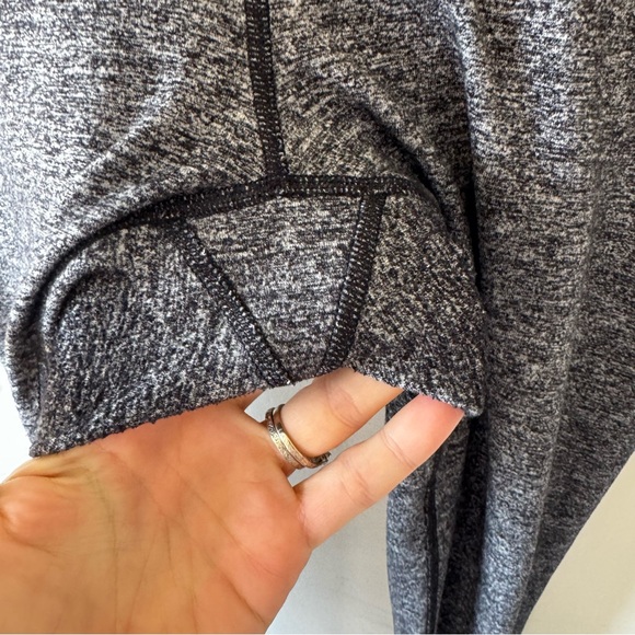 Lululemon wunder under high rise tight heathered black - Picture 4 of 8